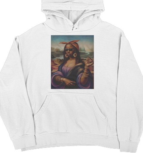 Mona Leisha funny retro T- Unisex Hoodie