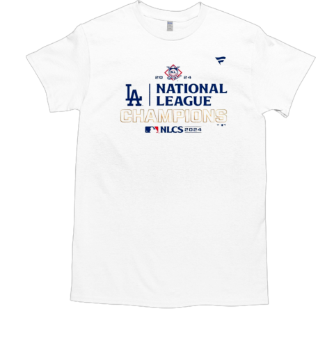 National League Champions Los Angeles Dodgers 2024 NLCS Locker Room T-Shirt National League Champions Los Angeles Dodgers 2024 NLCS Locker Room T-Shirt