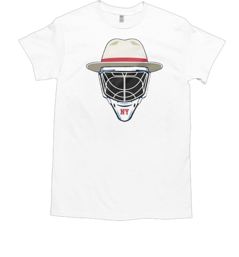 New York Rangers hockey mask hat T-Shirt