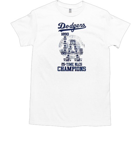 The Dodgers 25 Time NLCS Champions T- Classic Men's T-shirt