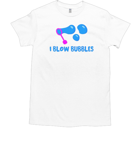 I blow bubbles T- Classic Men's T-shirt