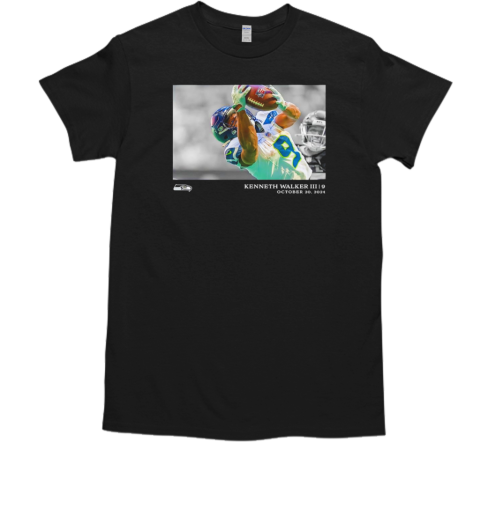 Kenneth Walker III Seattle Seahawks NFL football flash features week 7 T-Shirt