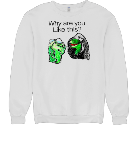 Why are you like this art T- Unisex Sweatshirt