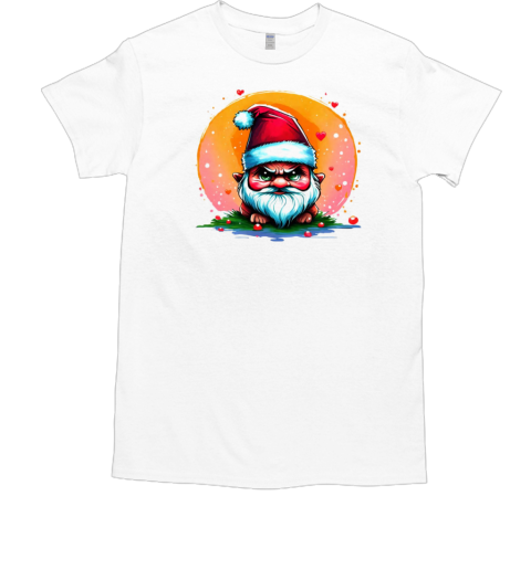 Cartoon Gnome Illustration for Christmas Greetings T-Shirt