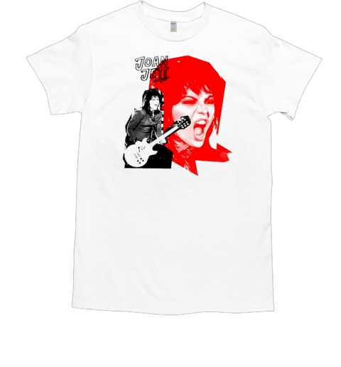 Kathleen Hanna Wearing Joan Jett Icon Retro T-Shirt