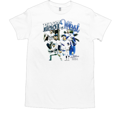 Los Angeles Dodgers and New York Yankees East vs West heavyweight showdown world championship 2024 T-Shirt