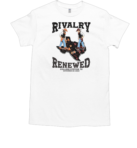 Rivalry Renewed College Station TX November 30 2024 Texas Cowboys T-Shirt Rivalry Renewed College Station TX November 30 2024 Texas Cowboys T-Shirt