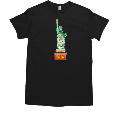 Statue of Liberty Jonquel Jones Finals MVP T-Shirt