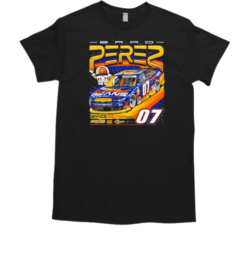 Brad Perez Homestead Miami Space Beans Racing T-Shirt