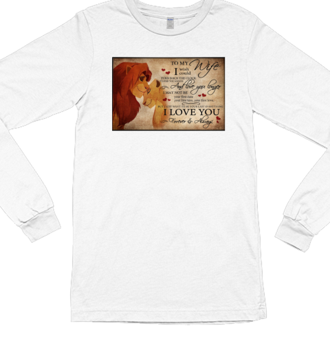 Disney The Lion King Simba T- Long Sleeved T-shirt 