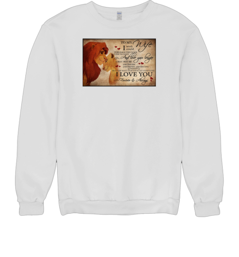 Disney The Lion King Simba T- Unisex Sweatshirt