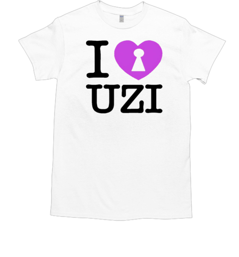 I heart Uzi T- Classic Men's T-shirt