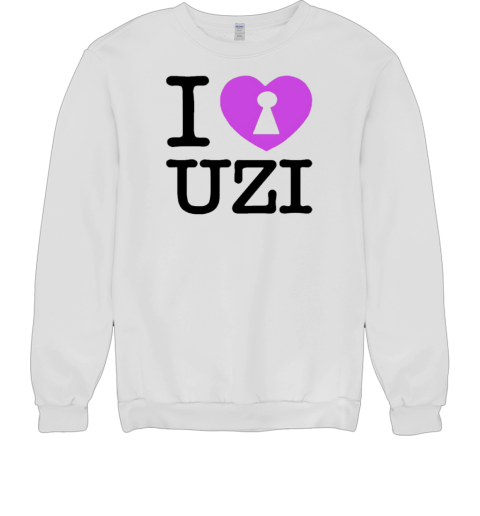 I heart Uzi T- Unisex Sweatshirt