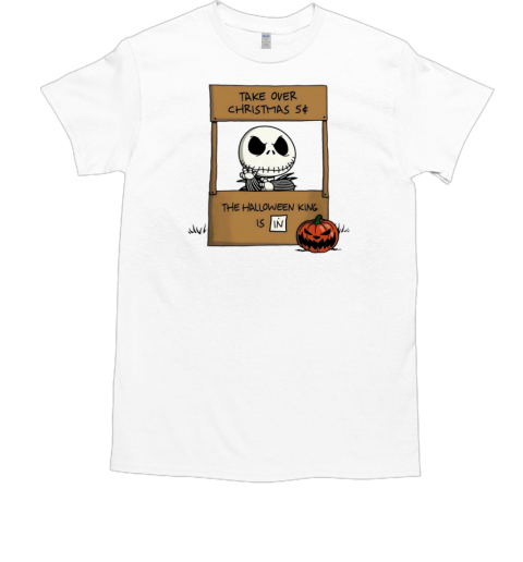 Jack Skellington X Peanuts take over Christmas 5 The Halloween King is in T- Classic Men's T-shirt