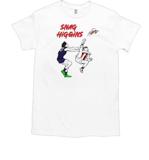 Snags Higgins Jack Higgins Saints Kilda AFL T-Shirt