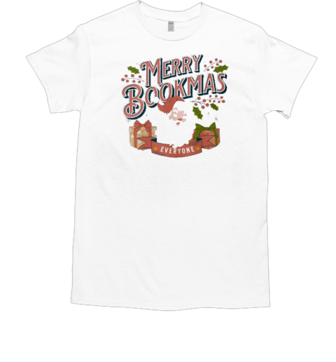 Merry Bookmas Christmas T- Classic Men's T-shirt