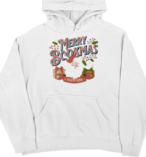 Merry Bookmas Christmas T- Unisex Hoodie