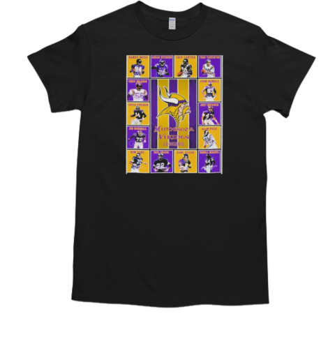 Minnesota Vikings Legends Players Blanket T-Shirt
