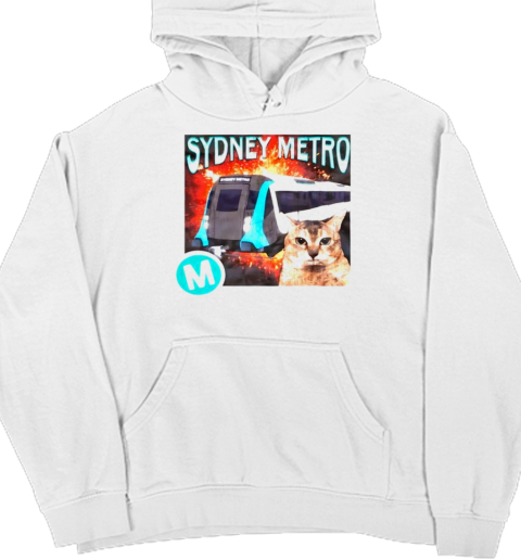 Sydney metro explosion cat T- Unisex Hoodie