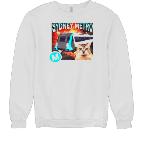 Sydney metro explosion cat T- Unisex Sweatshirt