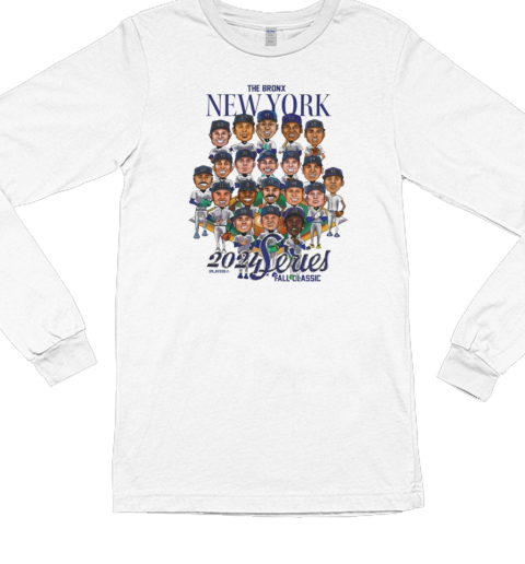 The Bronx New York 2024 Series Fall Classic T- Long Sleeved T-shirt 