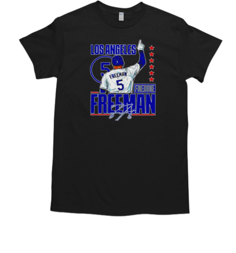 Freddie Freeman Dodgers Grand Slam World Series 2024 signature T-Shirt