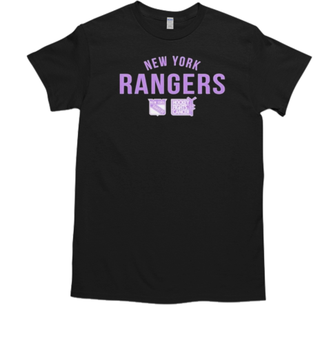 New York Rangers Richmond Resilient Hockey Fights Cancer T-Shirt