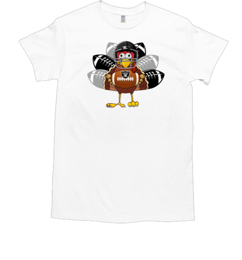 Thanksgiving Turkey Oakland Raiders T-Shirt