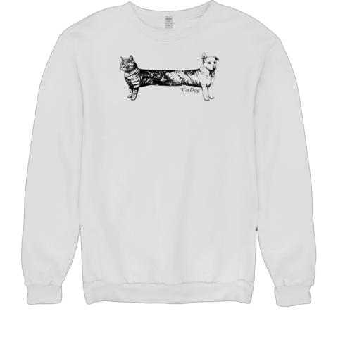 Cat And Dog Make Catdog Unisex Sweatshirt