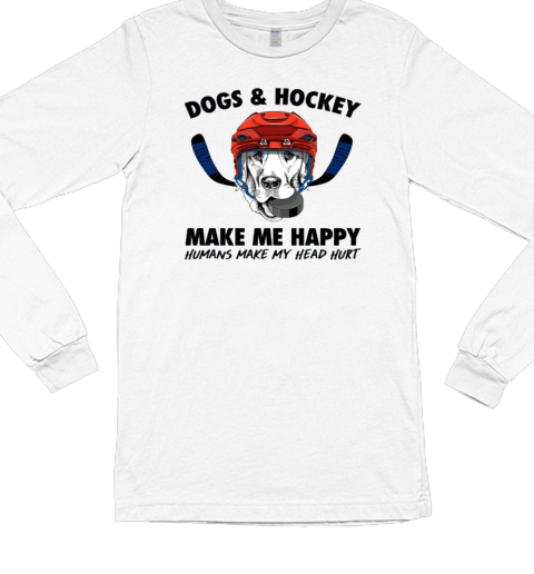 Dogs Long Sleeved T-shirt 