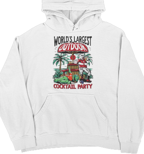 GA Cocktail Party World's Largest Outdoor 2024 Unisex Hoodie