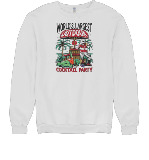 GA Cocktail Party World's Largest Outdoor 2024 Unisex Sweatshirt