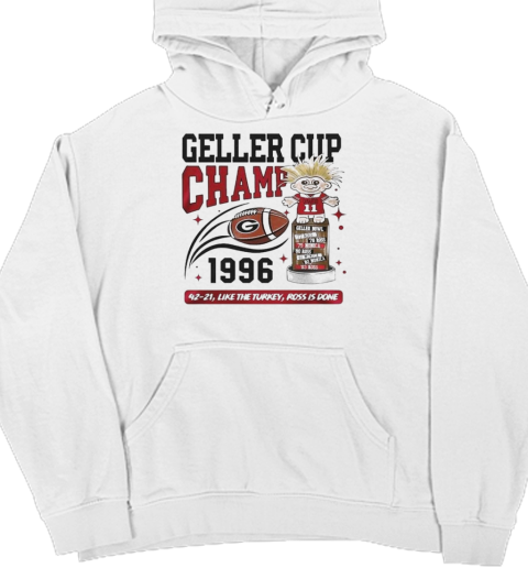 Georgia Bulldogs Geller Cup Champ Football Geller Cup Champ 1996 Unisex Hoodie