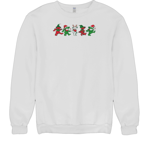 Grateful Dead Dancing Bears Christmas 2024 Unisex Sweatshirt