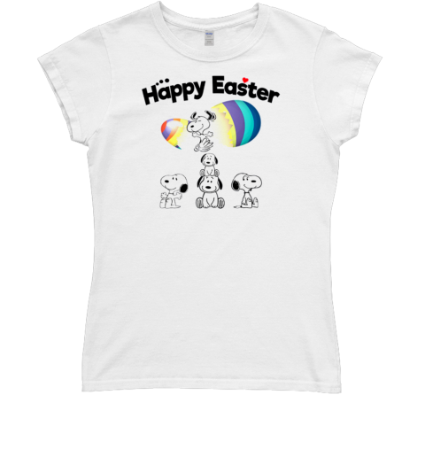 Happy Easter Snoopy Classic Women's T-shirt