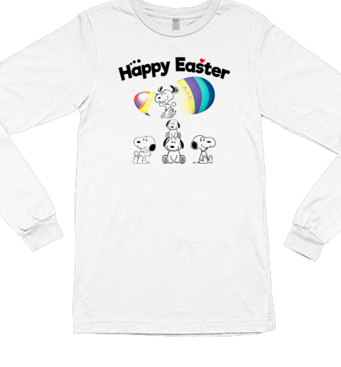 Happy Easter Snoopy Long Sleeved T-shirt 