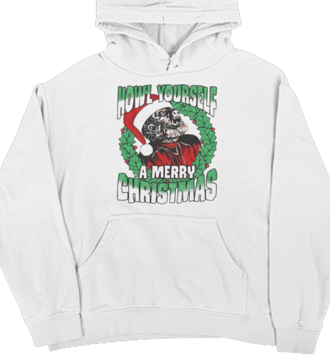 Howl Yourself A Merry Christmas Universal Monsters Unisex Hoodie