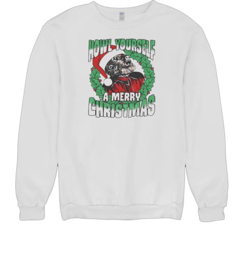 Howl Yourself A Merry Christmas Universal Monsters Unisex Sweatshirt