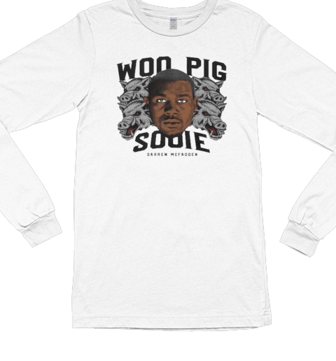 Limited Darren McFadden Woo Pig Sooie Long Sleeved T-shirt 