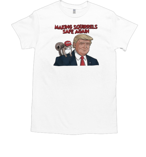 Make Squirrels Safe Again Trump 2024 Classic Men's T-shirt