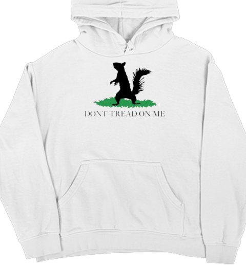 Peanut the squirrel don't tread on me Unisex Hoodie