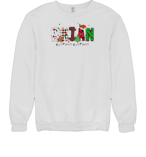 Personalized Christmas Name Brian Unisex Sweatshirt