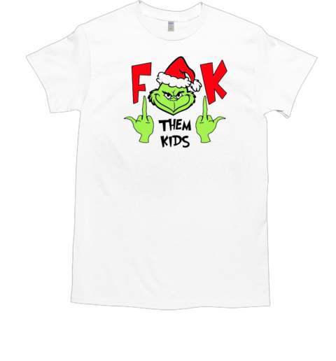 Santa Grinch fuck them kids Christmas 2024 Classic Men's T-shirt