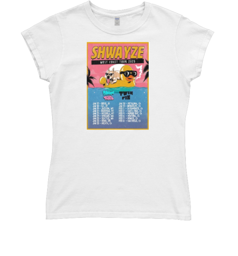 Shwayze West Coast 2025 Tour Classic Women's T-shirt