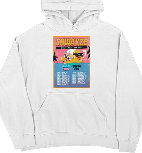 Shwayze West Coast 2025 Tour Unisex Hoodie