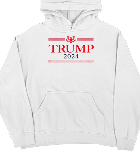 Trump 2024 USA Army Eagle Unisex Hoodie