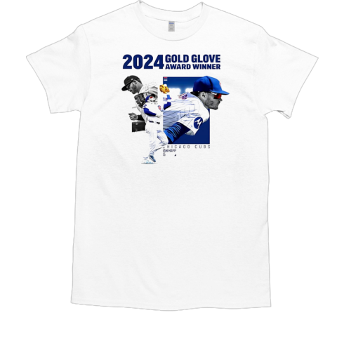 Chicago Cubs Ian Happ Gold Glove Award 2024 T-Shirt