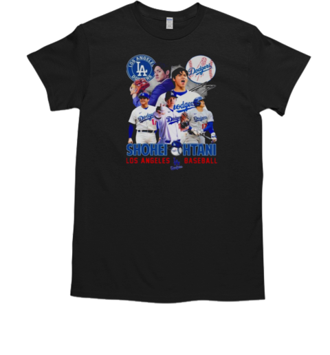 Los Angeles Dodgers Shohei Ohtani MVP 2024 World Series Signature T-Shirt
