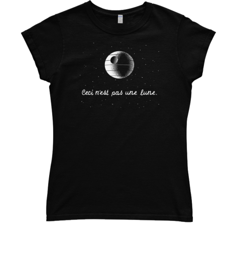 This Is Not A Moon  Classic Women's T-shirt