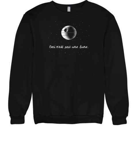 This Is Not A Moon  Unisex Sweatshirt